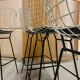 Wire barstools by Harry Bertoia for Knoll, 1960