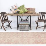 Shades Of Pale Pink Persian Runner Rug