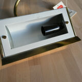 Design golden wall lamp by Sergio Bernardi - Italy