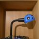 blue metal desk lamp