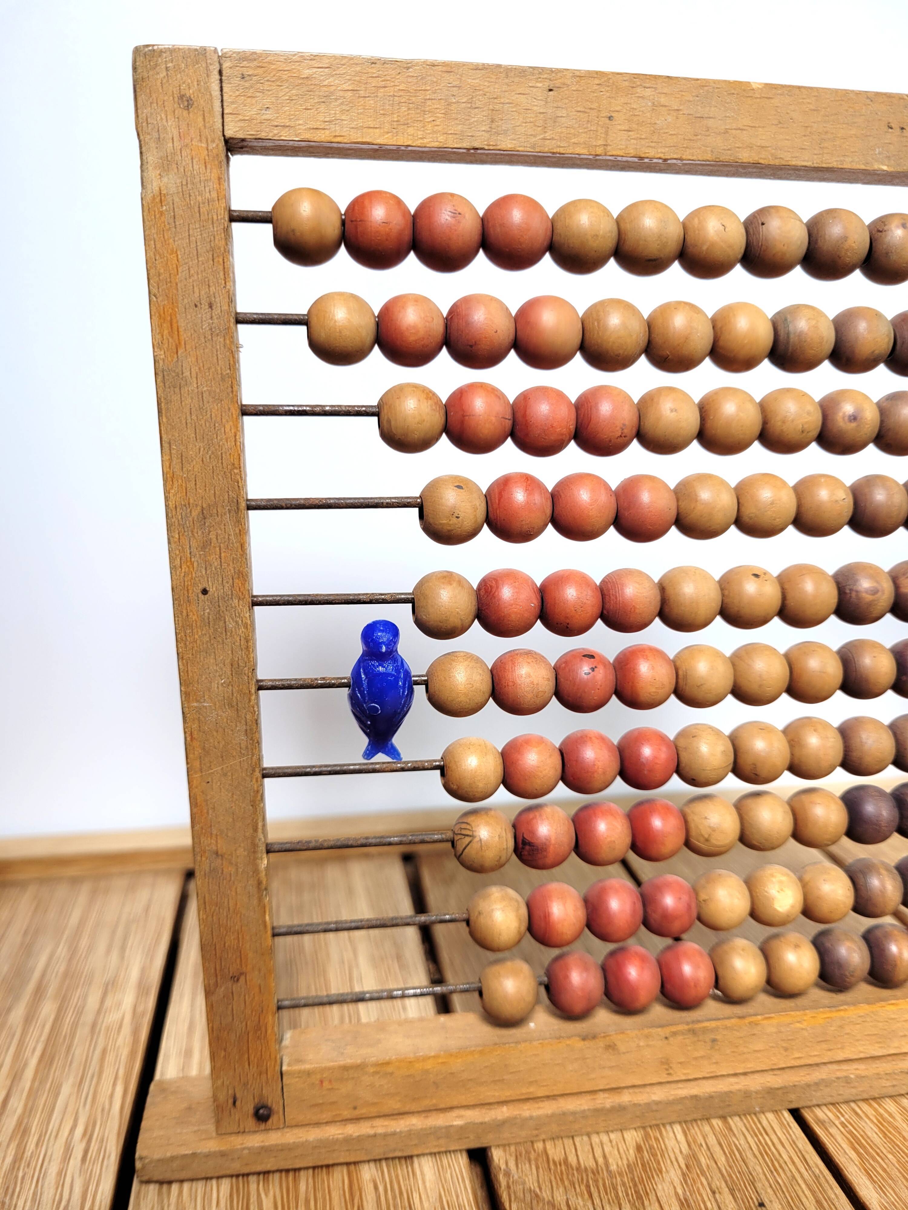 Antique wooden bowl for children