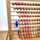 Boulier ancien en bois pour enfant