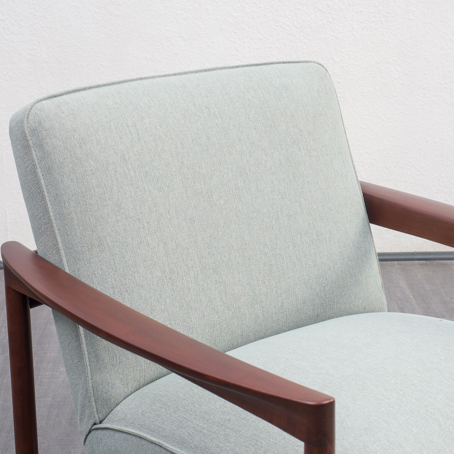 Pair of vintage armchair, cherry, restored