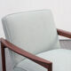 Pair of vintage armchair, cherry, restored
