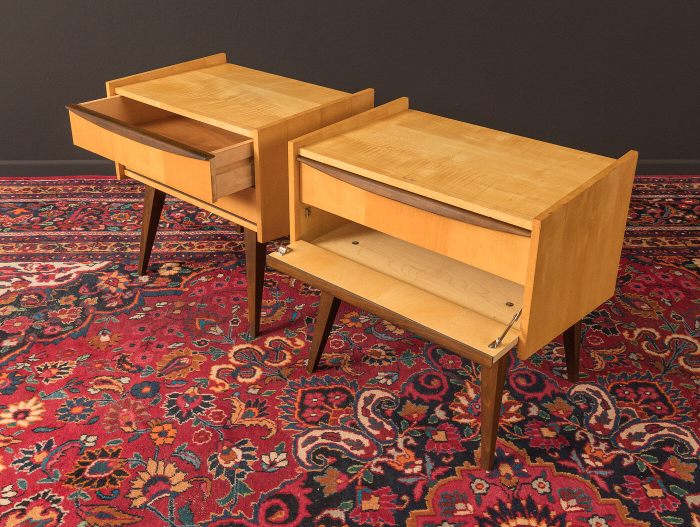 Bedside tables from the 1950s
