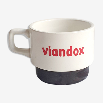 Tasse publicitaire Viandox Moulin des Loups