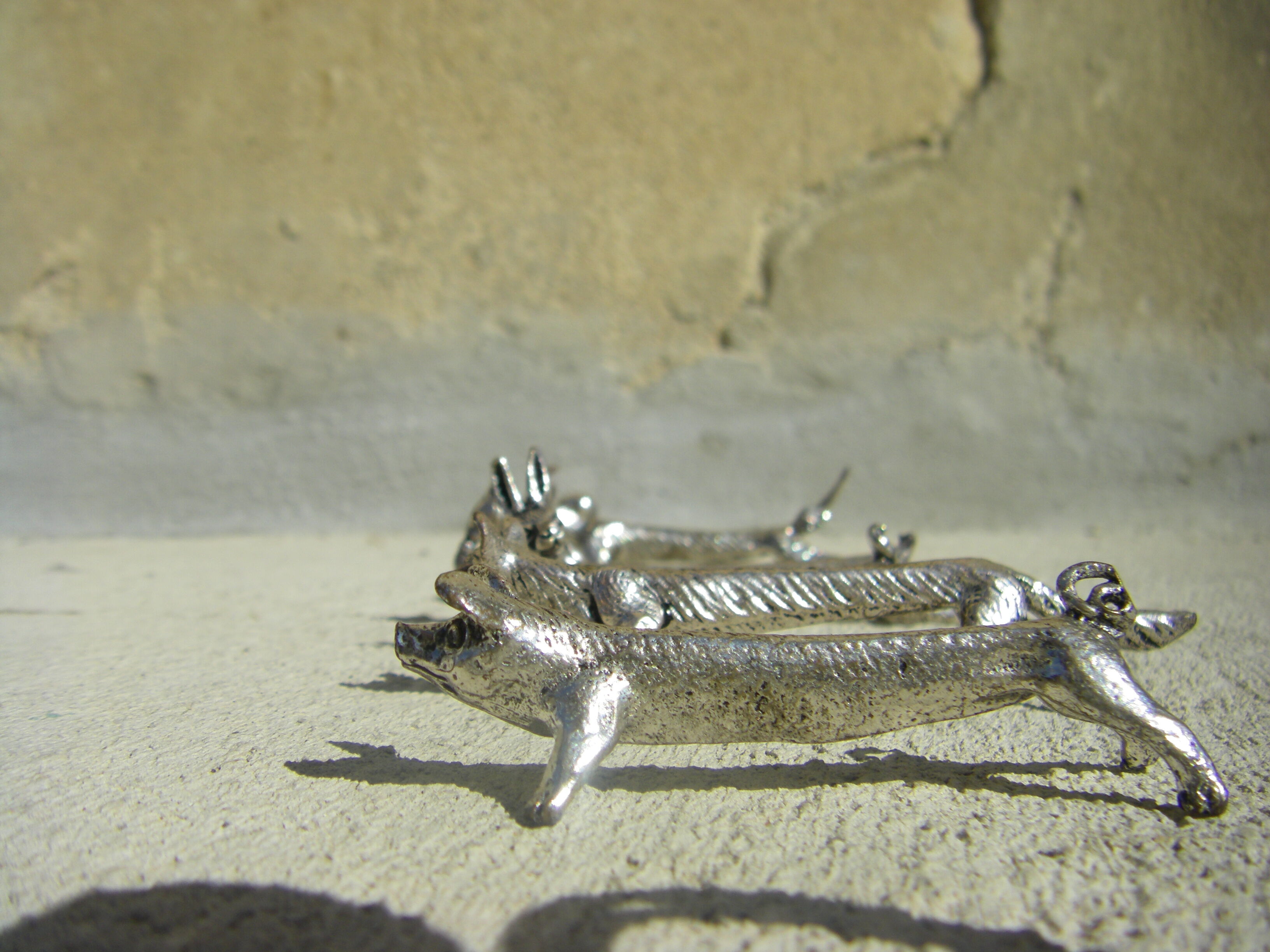 6 animal knife holders