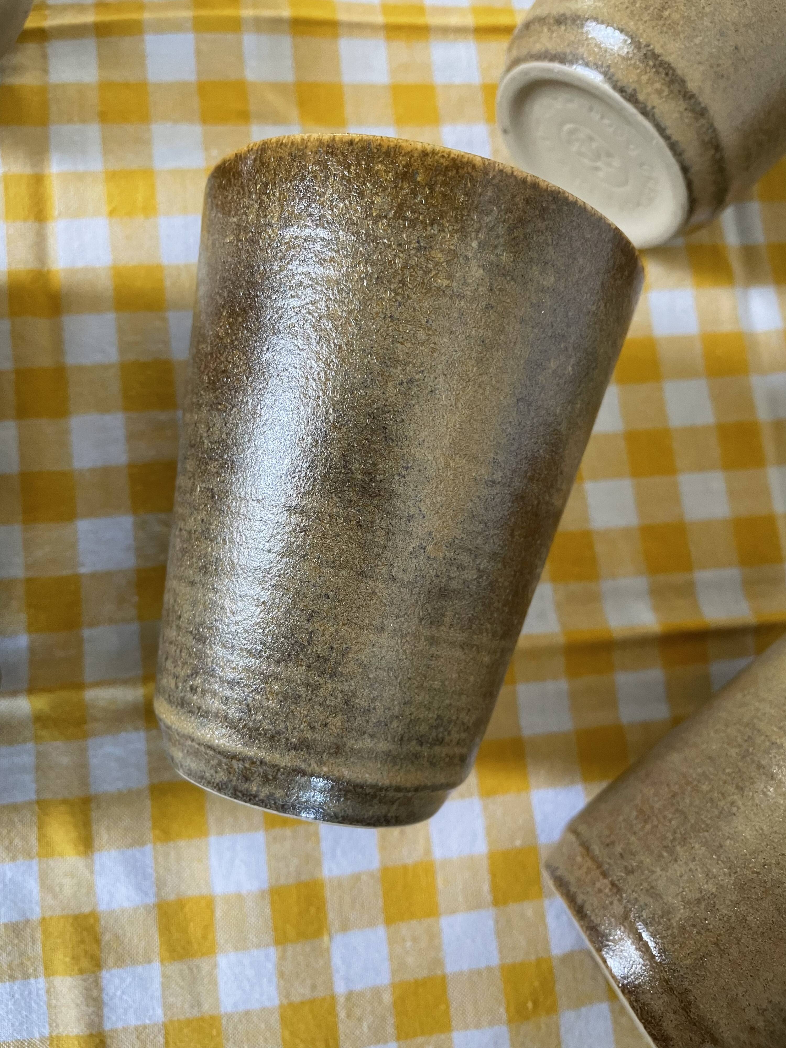 Digoin stoneware mugs