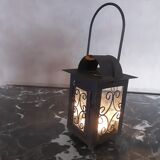Metal glass lantern  year 85