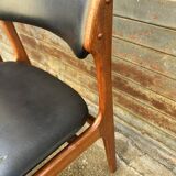 Set of 2 Scandinavian chairs Model 49 by Erik Buch for O.D. Mobler, D