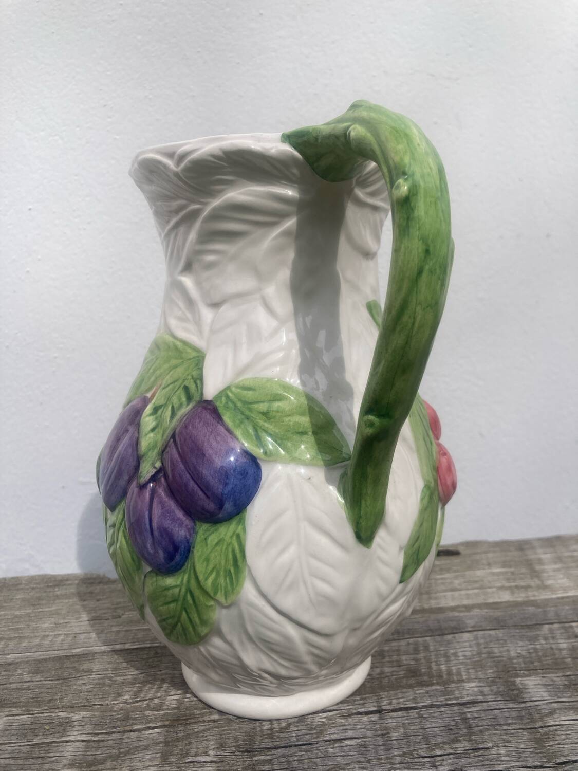 Ceramic fruit slush pitcher
