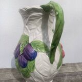 Ceramic fruit slush pitcher
