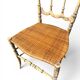 Italian Chiavari chair with patina – Rocca – 1960s