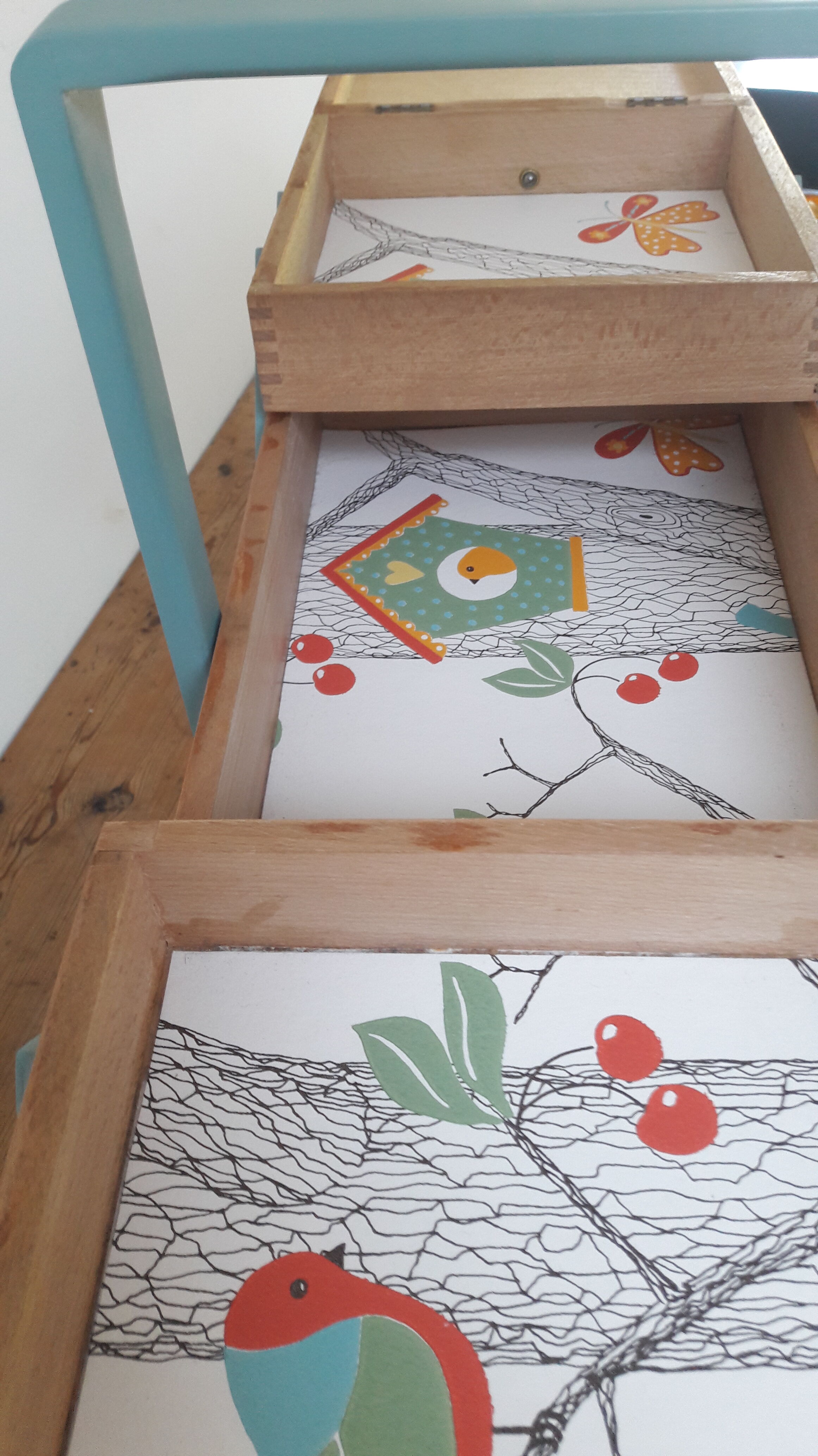 Worker tripod feet compass