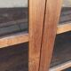 Wooden glass cabinet