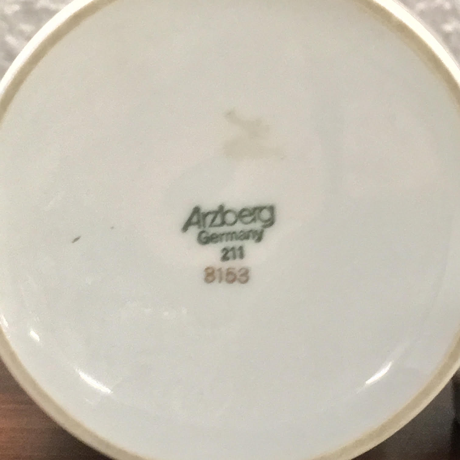 Arzberg chocolate coffee trio of teapots