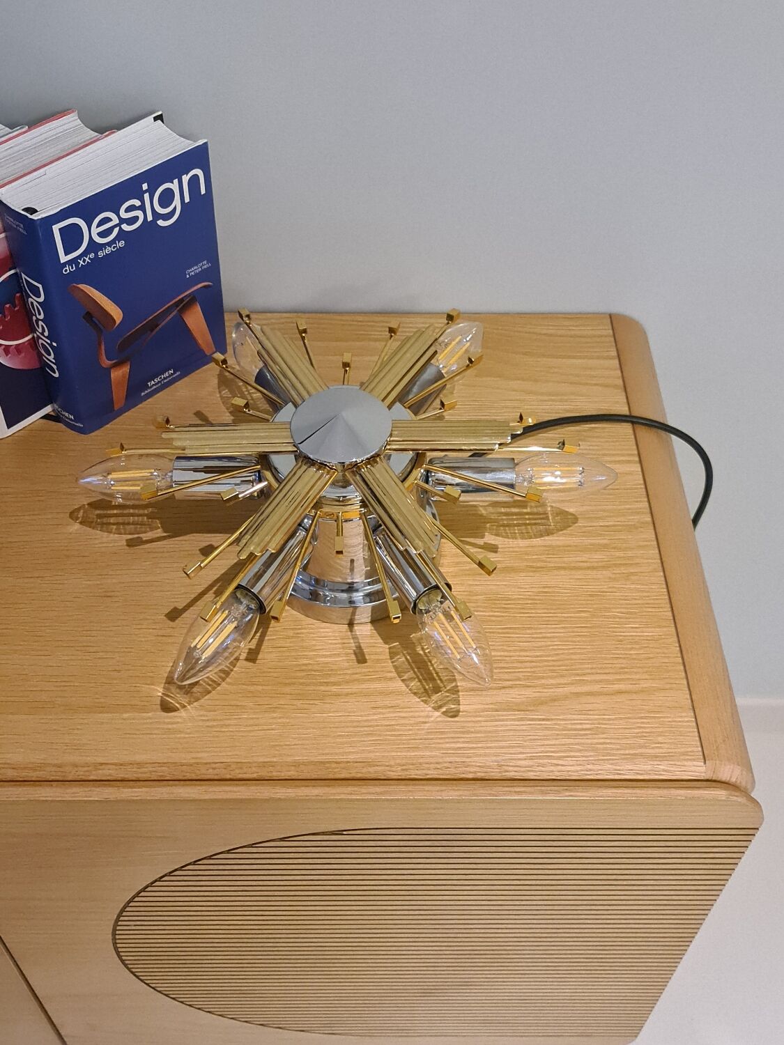 Ceiling lamp, wall lamp, chandelier sun, star, Italy vintage 1960