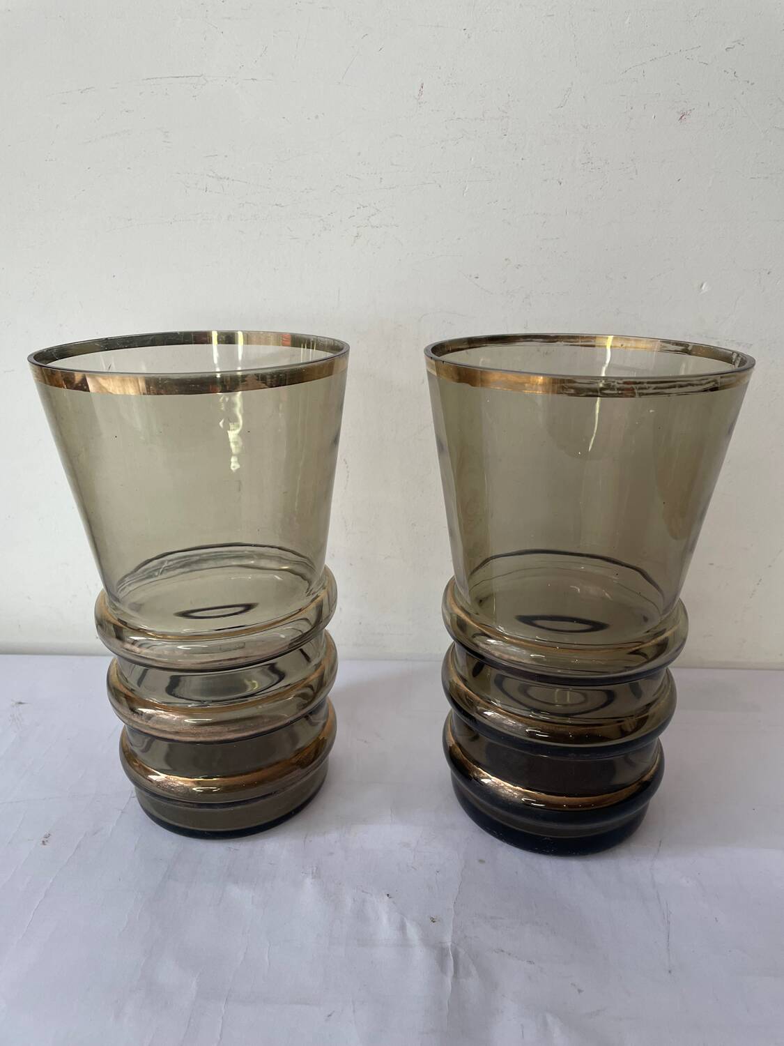 Pair of Art Deco vases