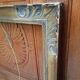 Old Montparnasse frame with keys and gilded leaf - Format 15 P - circa 1950
