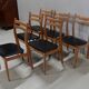 Suite of 6 chairs 1970