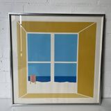 Ole Kortzau lithograph from the 1970s, Copenhagen
