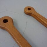 Mid-Century Teak Salad Bowl and Spoons by Richard Nissen for Nissen, 1960s, Set of 3