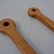 Mid-Century Teak Salad Bowl and Spoons by Richard Nissen for Nissen, 1960s, Set of 3