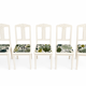 5 relooked antique chairs