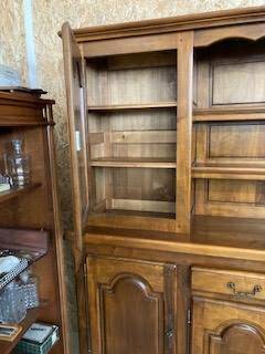 4-door walnut dresser