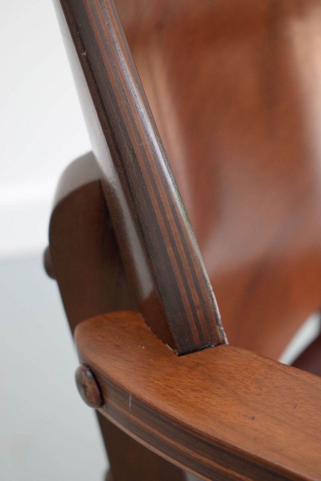 Midcentury modern brazilian office chair by Moveis CIMO