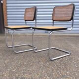 Pair of Cesca B32 chairs by Marcel Breuer