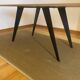 Table design en teck et acier