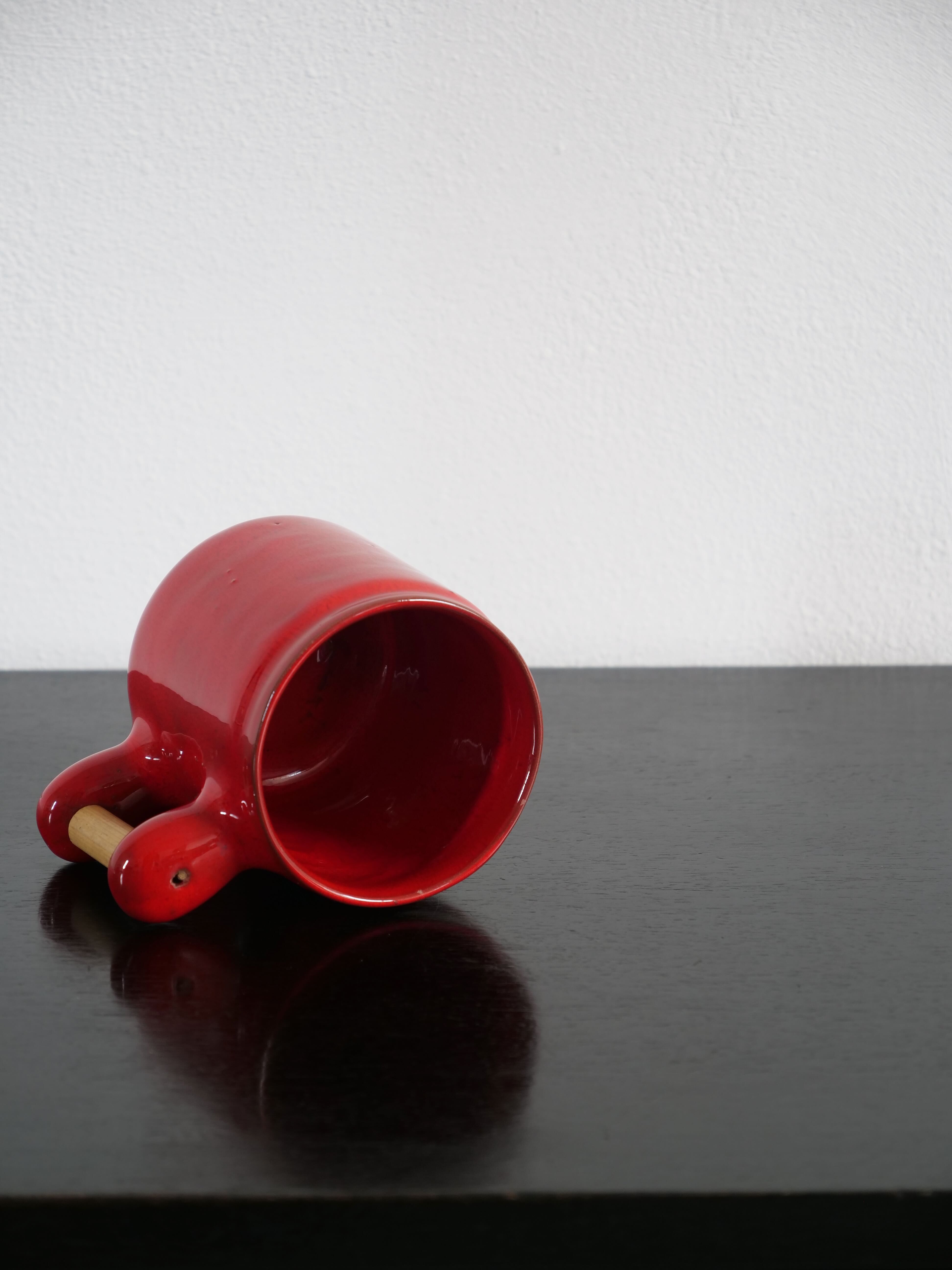 French ceramic mug Robert and Jean Cloutier
