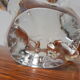 Schneider pair of vintage Crystal candlesticks
