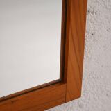 Danish teak mirror, 1960s