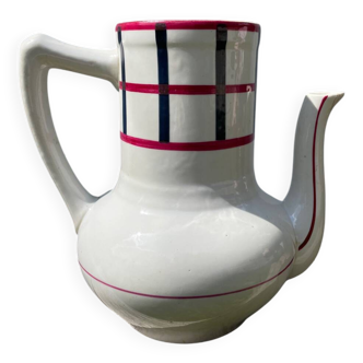 Antique Basque ceramic pitcher