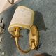 Murano Glass and Brass Sconces, 1980s, Set of 2