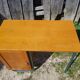 Former study office s22 of mobilor metal vert - vintage wood