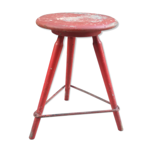 tabouret d'atelier tripode