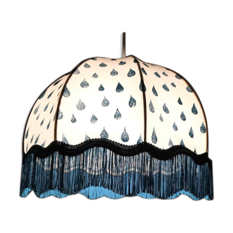 Abat-jour Dome italian low festoon with fringe