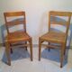 Chaises 1950