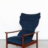 Fauteuil Rock Royal avec Ottoman par Sven Ivar Dysthe pour Arnestad Bruk