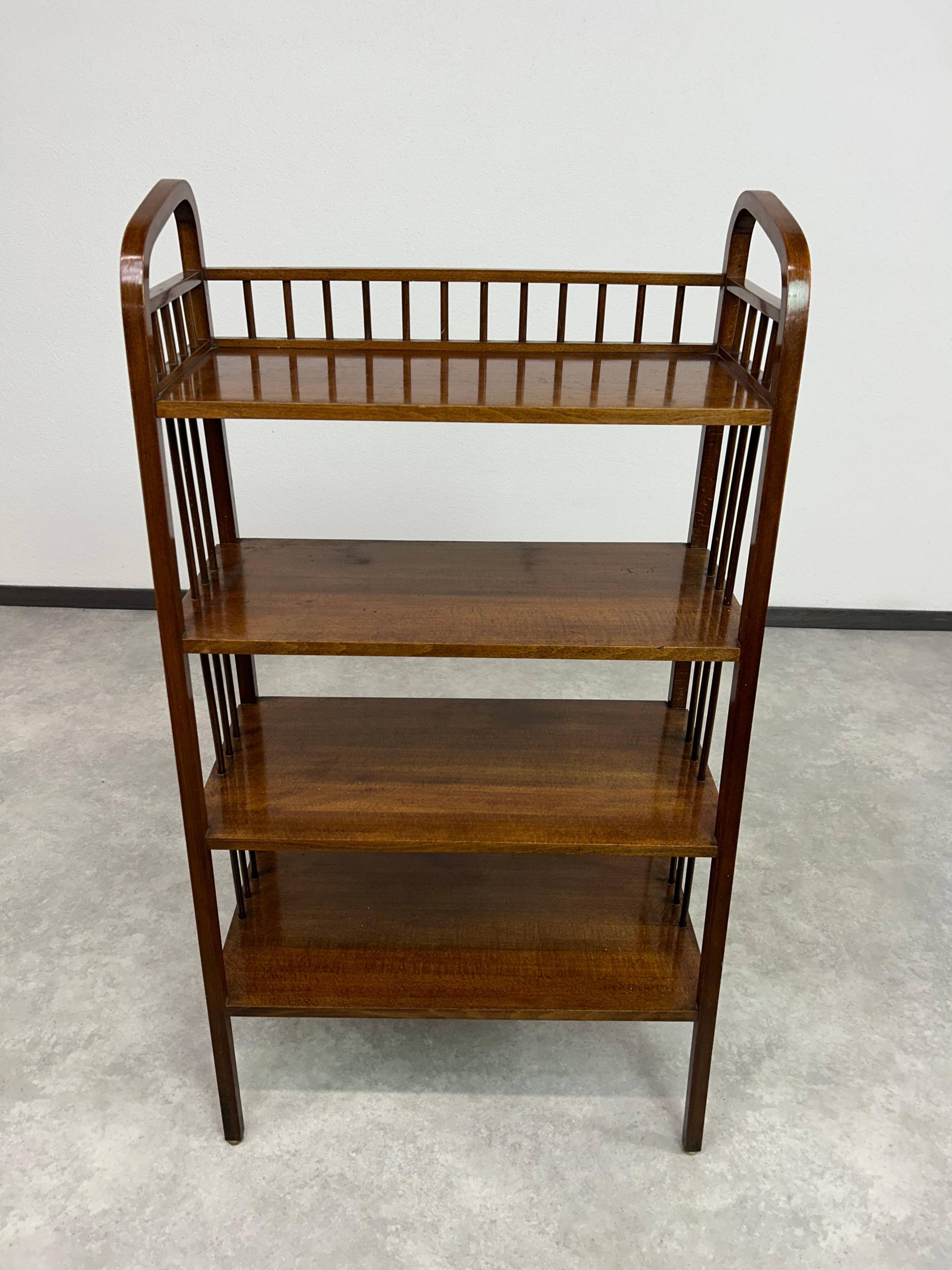 Jugendstil shelf by Thonet Debrecen