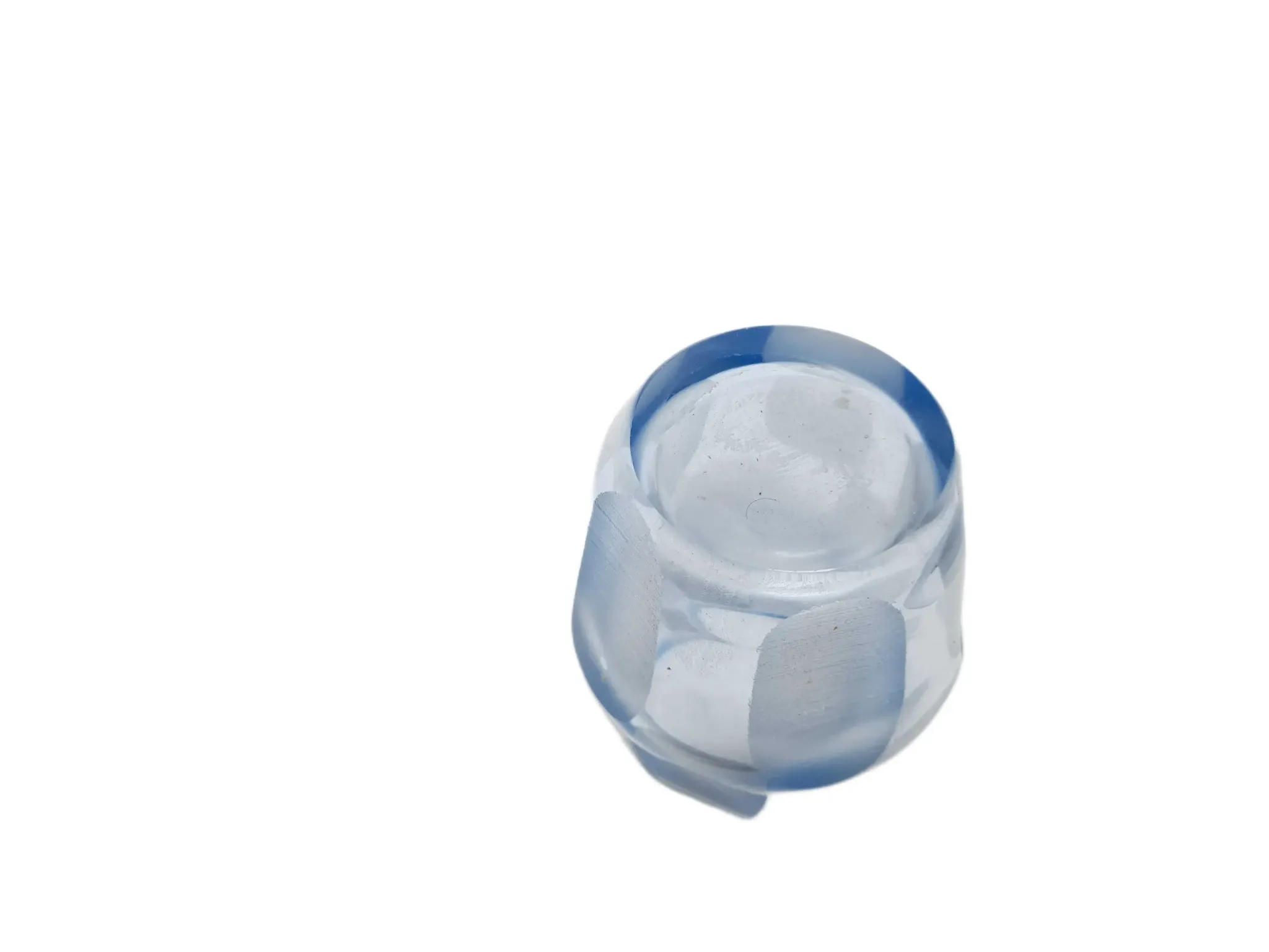 Vase en cristal bei pologne postmodernisme
