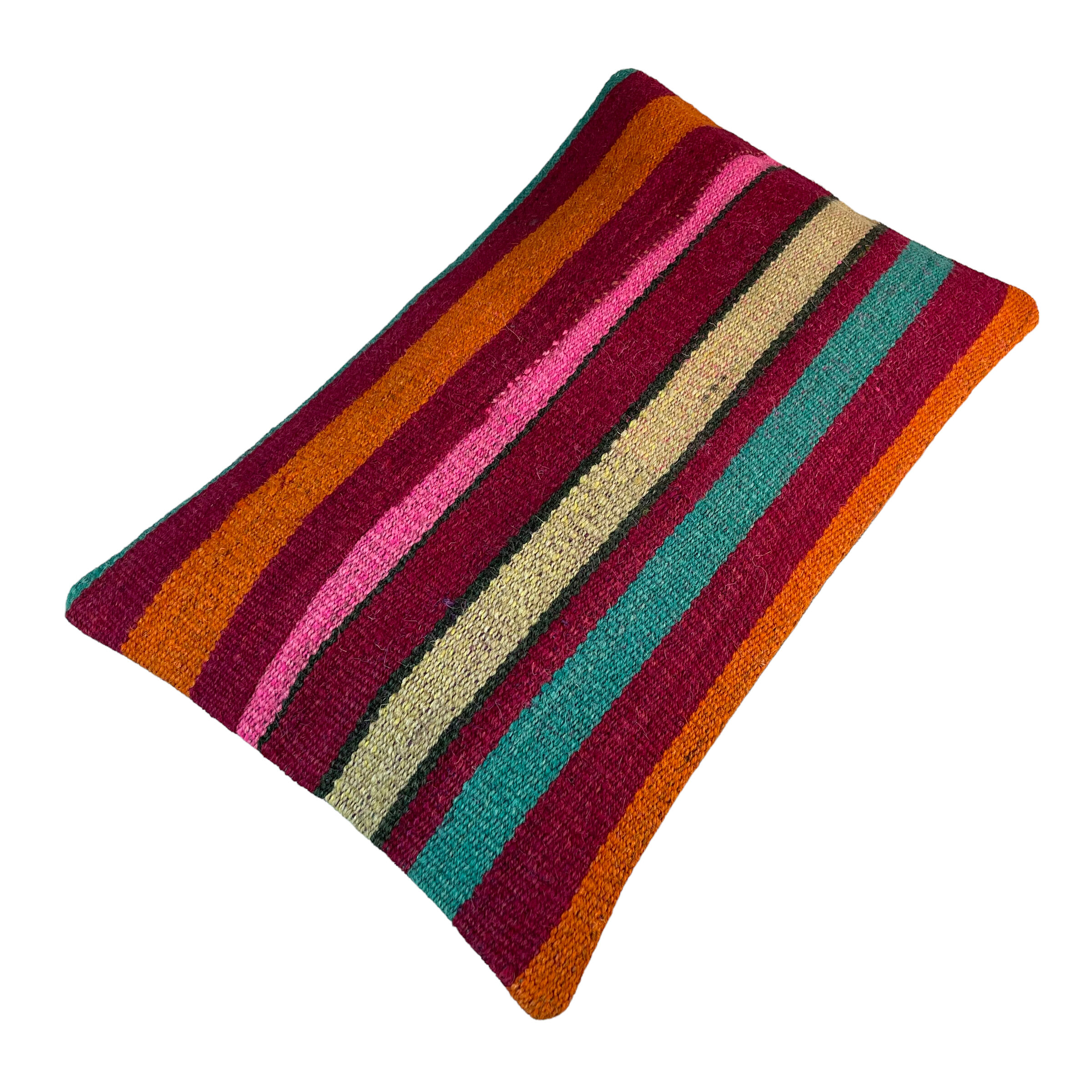 Vintage turkish handmade cushion cover , 30 x 50 cm