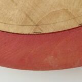 Miroir en bois laqué