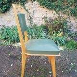 Series of 4 chairs 1950