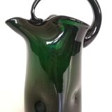 Old blown glass pitcher