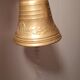 Bronze bell with stem vintage