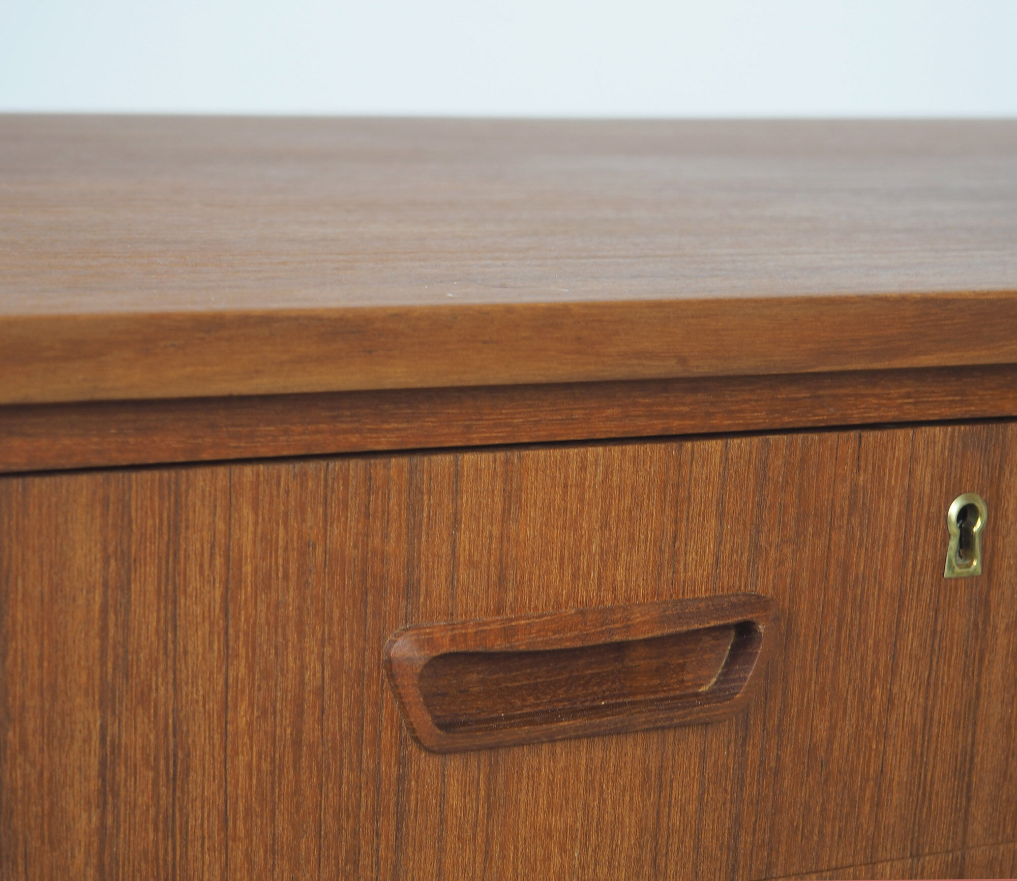 Danish design teak writing desk, 1960